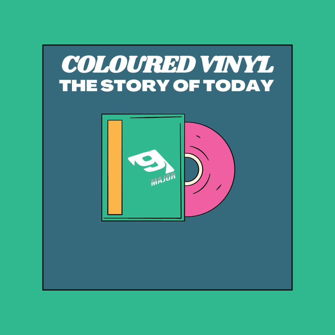 Coloured vinyl: wat is het en klinkt het anders dan zwart vinyl?