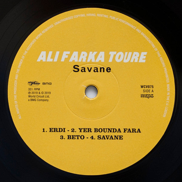 Ali Farka Toure* : Savane (LP + LP, S/Sided + Album, RE, RM)