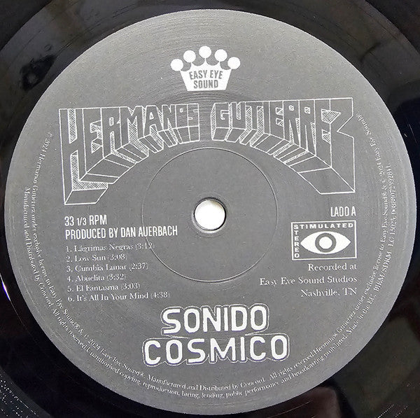 Hermanos Gutiérrez (2) : Sonido Cósmico (LP, Album)