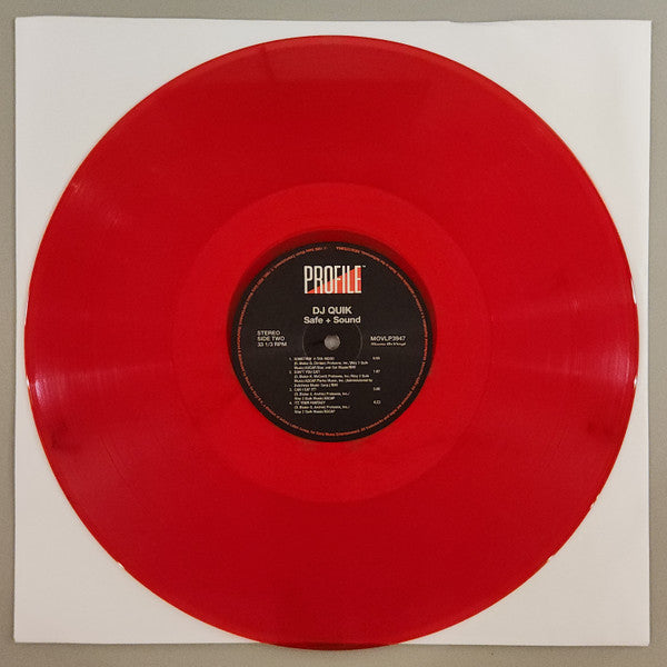 DJ Quik : Safe + Sound (2xLP, Album, Num, 30t)