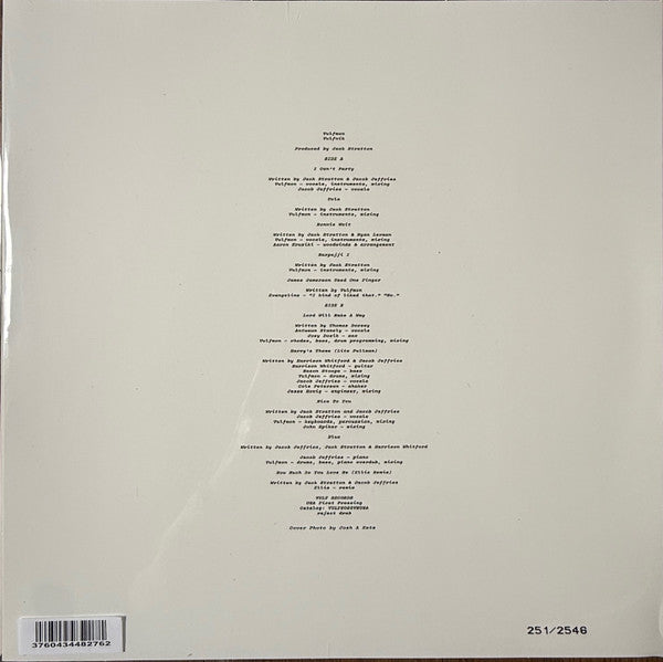 Vulfmon : Vulfnik (LP, Album, Ltd, Num)