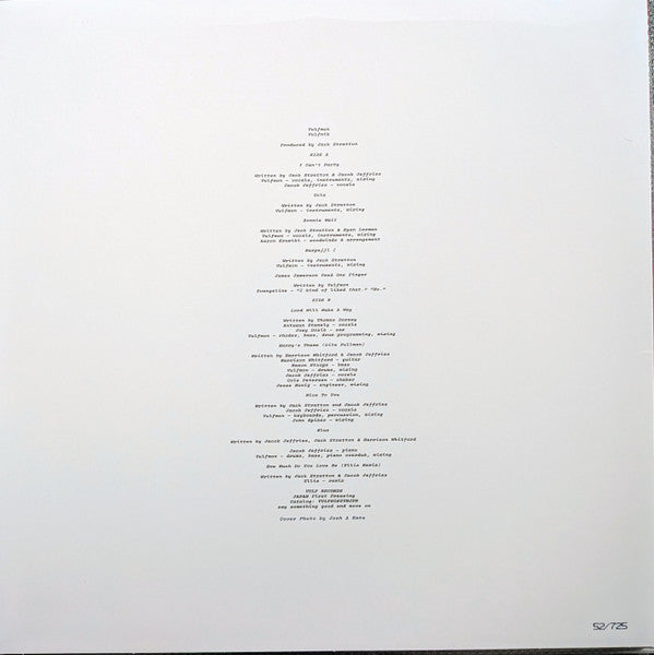 ヴォルフモン* = Vulfmon : ヴォルフニク = Vulfnik (LP, Album, Ltd, Num, Off)