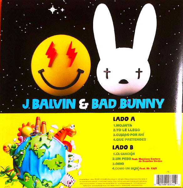 J. Balvin & Bad Bunny : Oasis (LP, Album, Ltd)