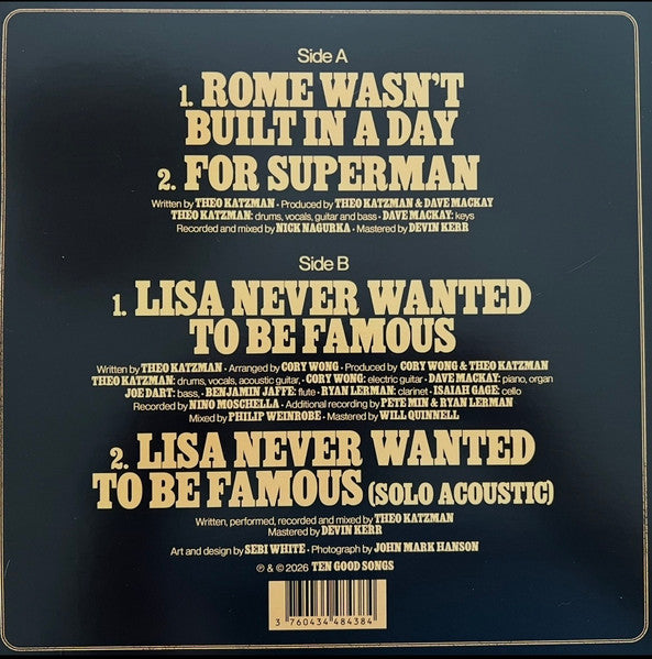 Theo Katzman : For Superman EP (10", EP)