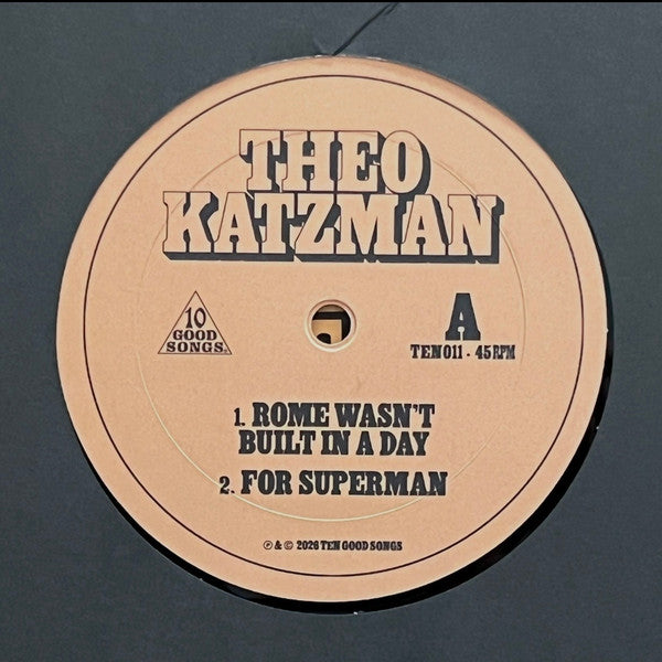 Theo Katzman : For Superman EP (10", EP)