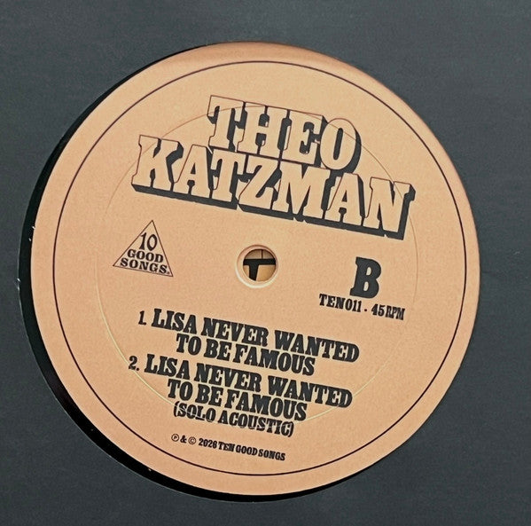 Theo Katzman : For Superman EP (10", EP)
