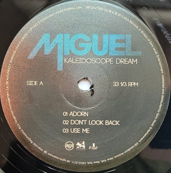 Miguel (67) : Kaleidoscope Dream (2xLP, Album)