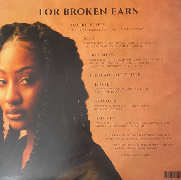 洋楽 Tems / For Broken Ears EP Tems - For Broken Ears