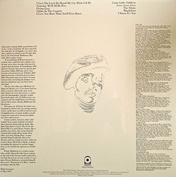 Donny Hathaway - Extension Of A Man