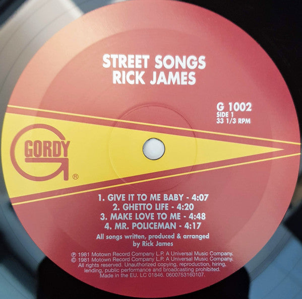 Rick James - Street Songs