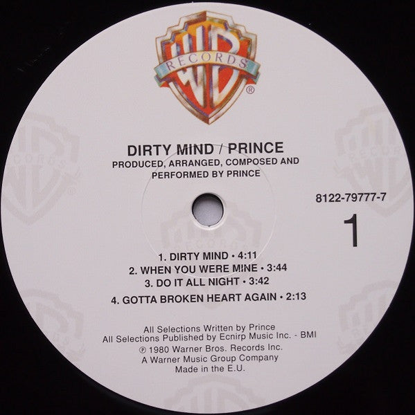 Prince - Dirty Mind