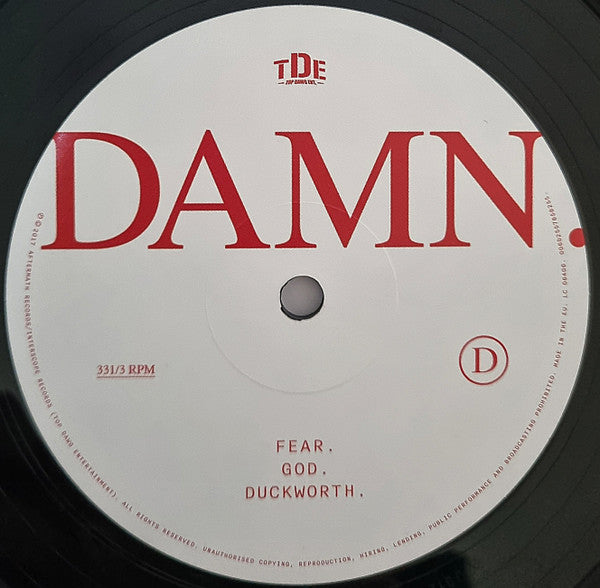 Kendrick Lamar - Damn.