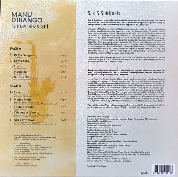 Manu Dibango - Sax & Spirituals - Lamastabastani