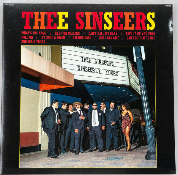 Thee Sinseers - Sinseerly Yours