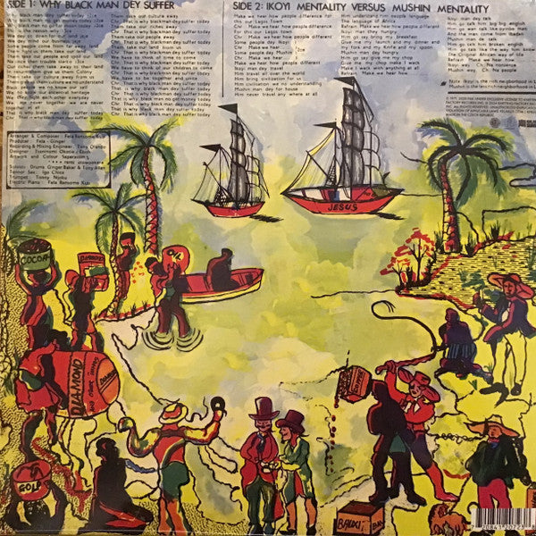 Fela Kuti, Africa 70, Ginger Baker - Why Black Man Dey Suffer.......