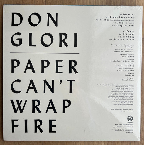 Don Glori - Paper Can’t Wrap Fire