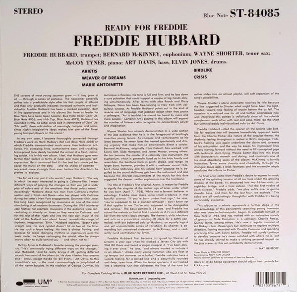 Freddie Hubbard - Ready For Freddie