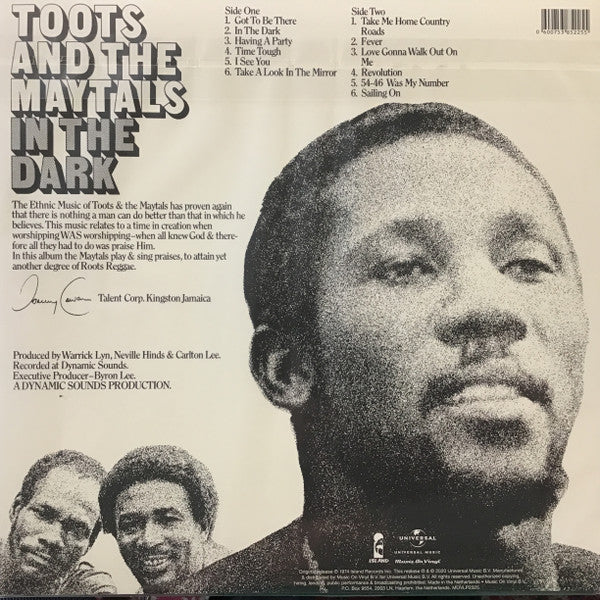 Toots & The Maytals - In The Dark