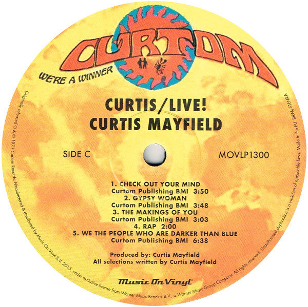 Curtis Mayfield - Curtis / Live!