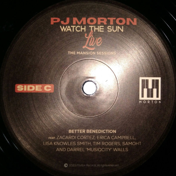 PJ Morton - Watch The Sun Live : The Mansion Sessions