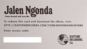 Jalen N'Gonda - Come Around And Love Me