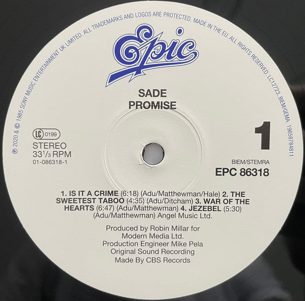 Sade - Promise