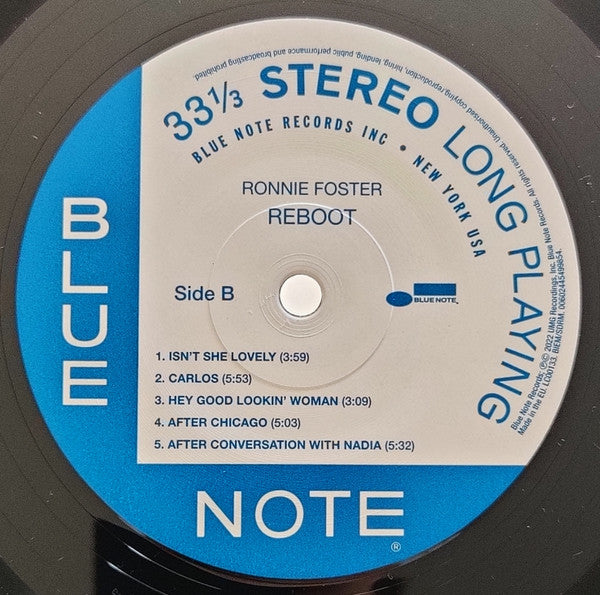 Ronnie Foster - Reboot