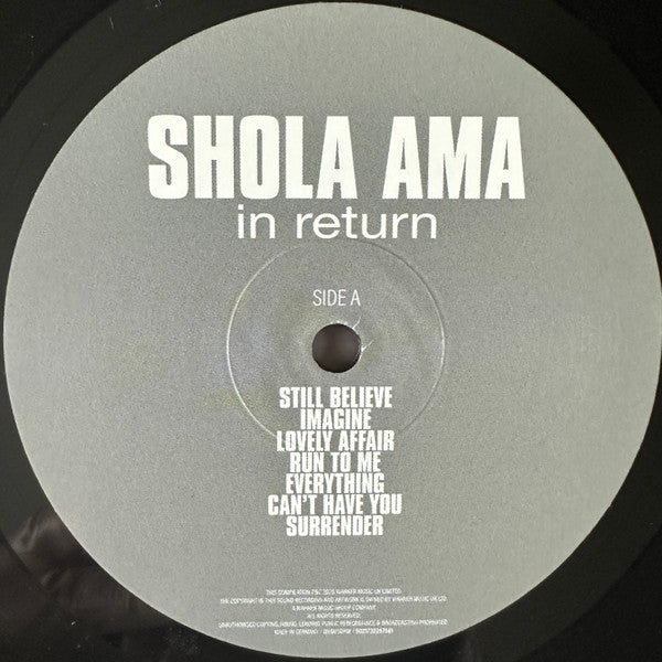 Shola Ama - In Return