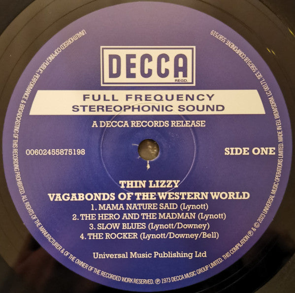 Thin Lizzy - Vagabonds Of The Western World 