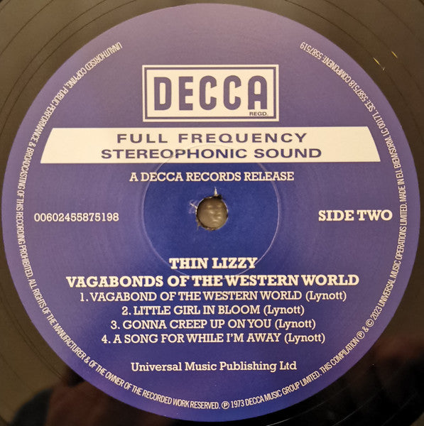 Thin Lizzy - Vagabonds Of The Western World 
