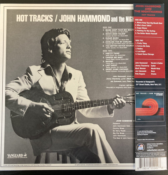 John Paul Hammond, The Nighthawks - Hot Tracks