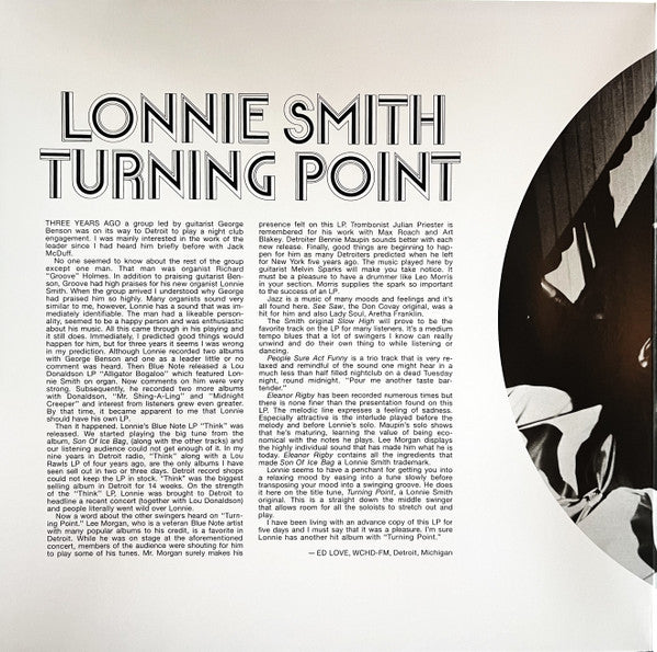 Lonnie Smith - Turning Point