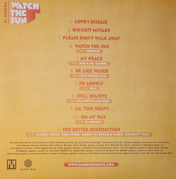 PJ Morton - Watch The Sun