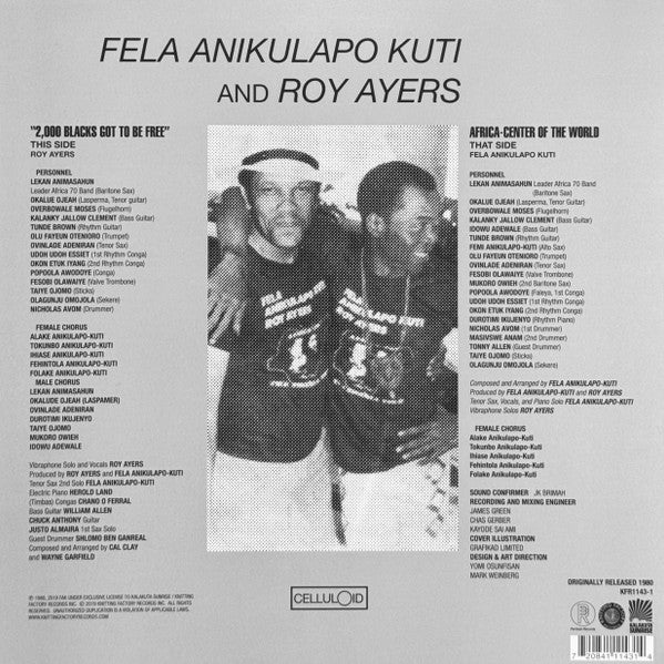 Fela Kuti, Roy Ayers - Music Of Many Colours