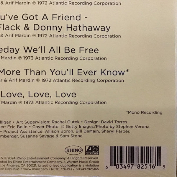 Donny Hathaway - Now Playing