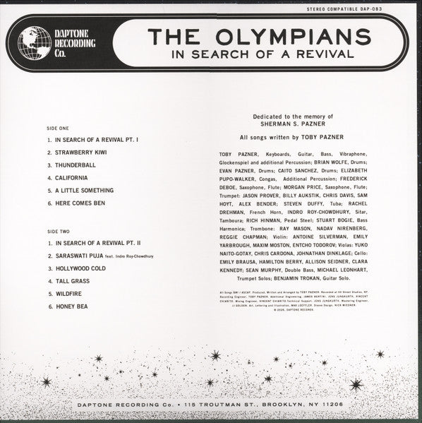 The Olympians - In Search Of A Revival