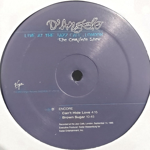 D'Angelo - Live At The Jazz Cafe, London (The Complete Show)