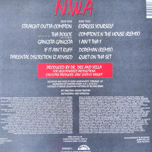 N.W.A. - Straight Outta Compton