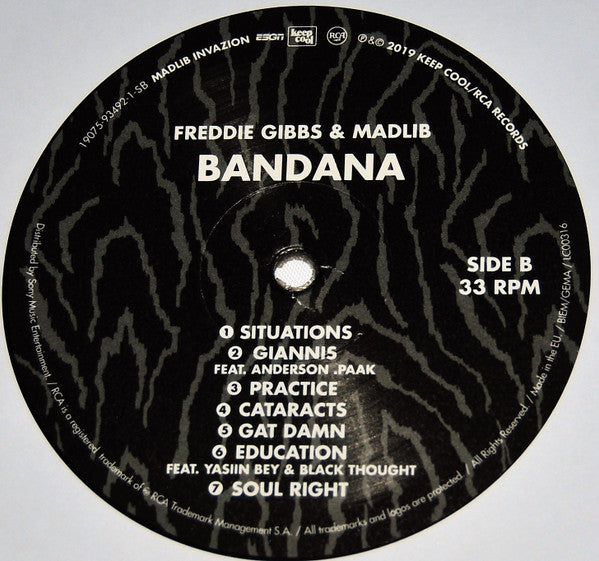 Freddie Gibbs, Madlib - Bandana