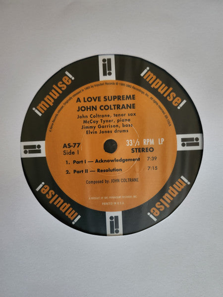 John Coltrane - A Love Supreme