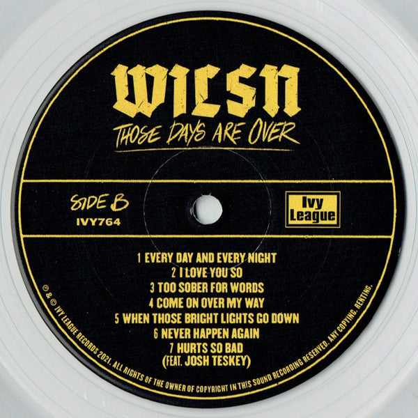 WILSN - Those Days Are Over