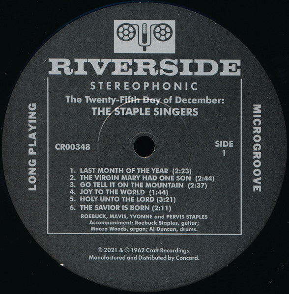 The Staple Singers - The Twenty-Fifth Day Of December