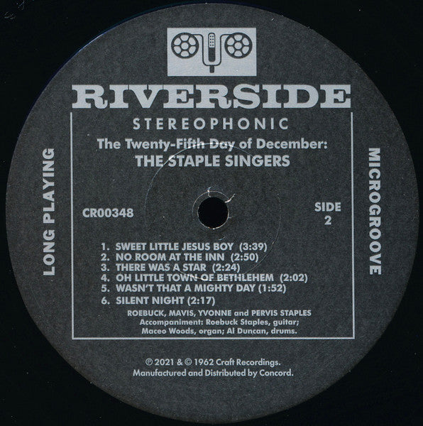 The Staple Singers - The Twenty-Fifth Day Of December