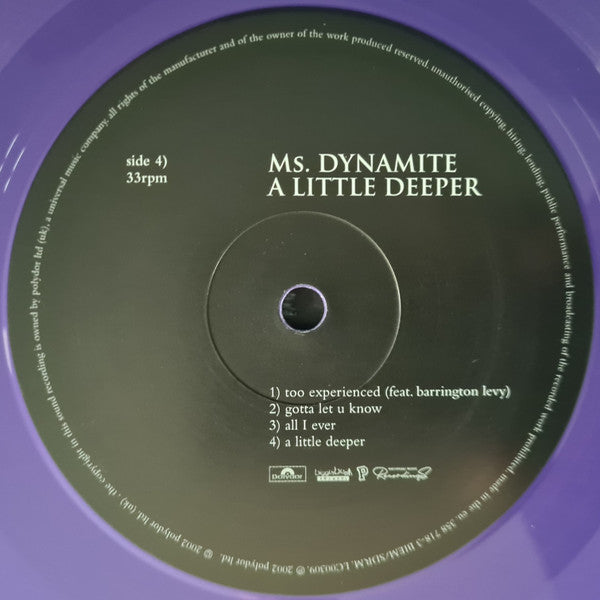 Ms. Dynamite - A Little Deeper