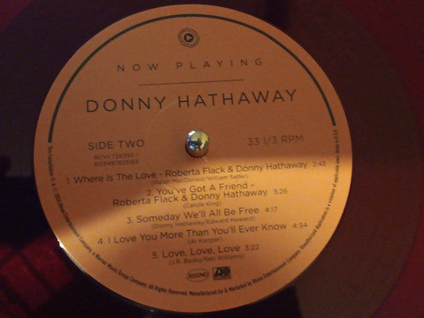 Donny Hathaway - Now Playing