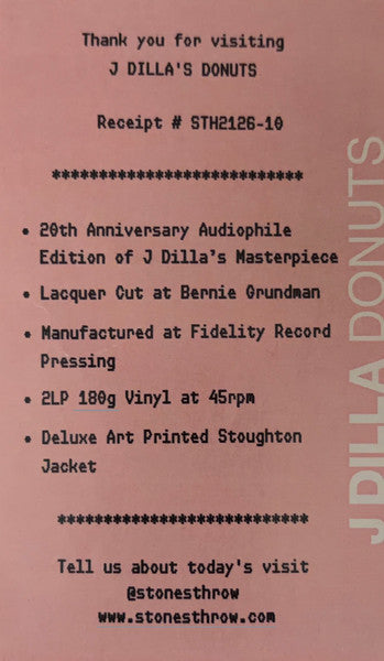 J Dilla - Donuts