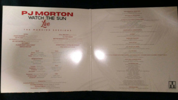 PJ Morton - Watch The Sun Live : The Mansion Sessions