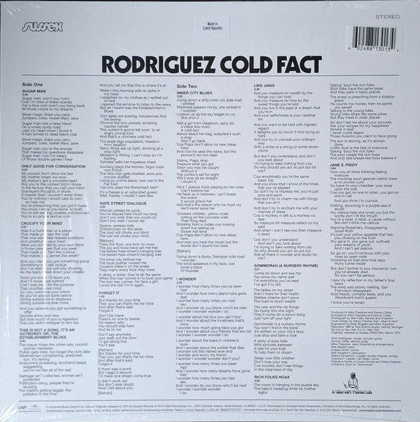 Sixto Rodriguez - Cold Fact