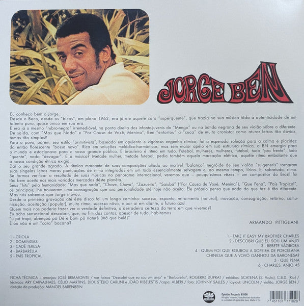 Jorge Ben - Jorge Ben
