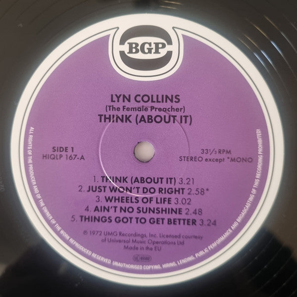 Lyn Collins - Think (About It)